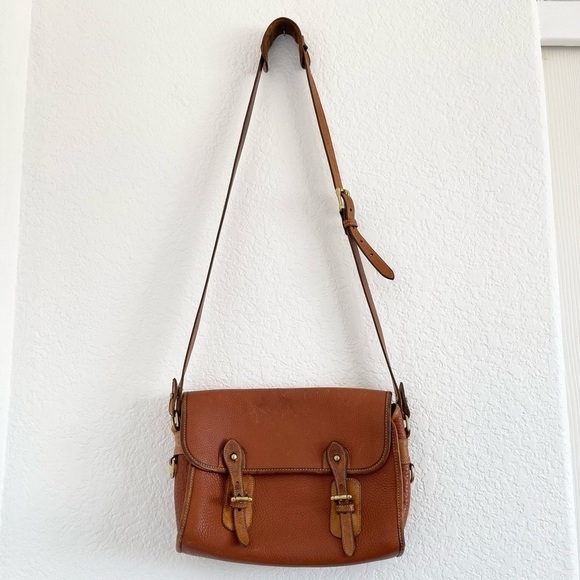 Vintage Dooney & Bourke AWL Messenger Crossbody Bag